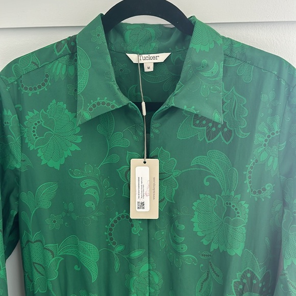 NEW WITH TAGS Tucker Allyson Dress - Emerald Legacy Lace - Picture 3 of 12